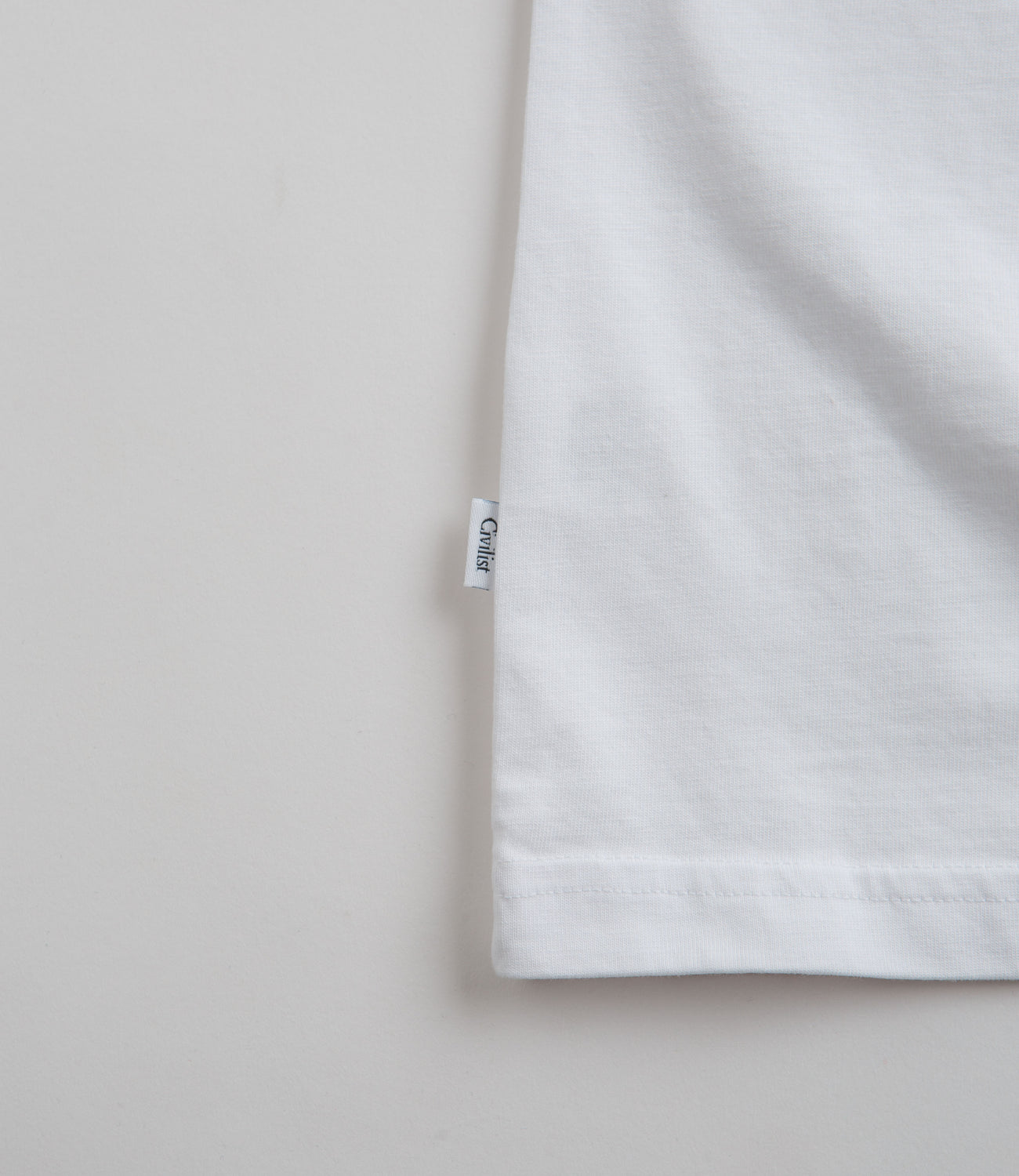 【CIVILIST】 The End Tee / White Civilist The End T-Shirt - White | Flatspot