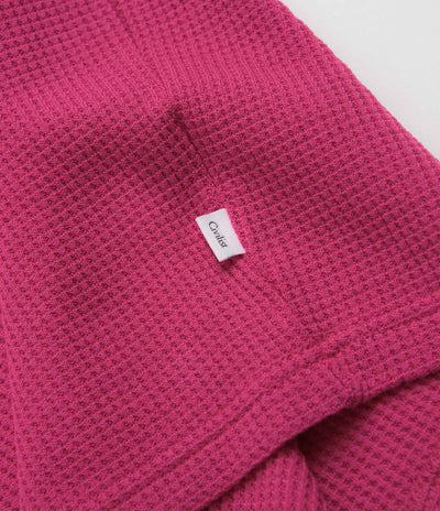 Civilist Thermal Long Sleeve T-Shirt in Fuchsia