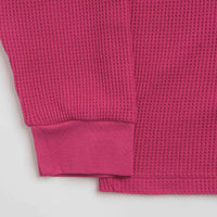 Civilist Thermal Long Sleeve T-Shirt in Fuchsia thumbnail