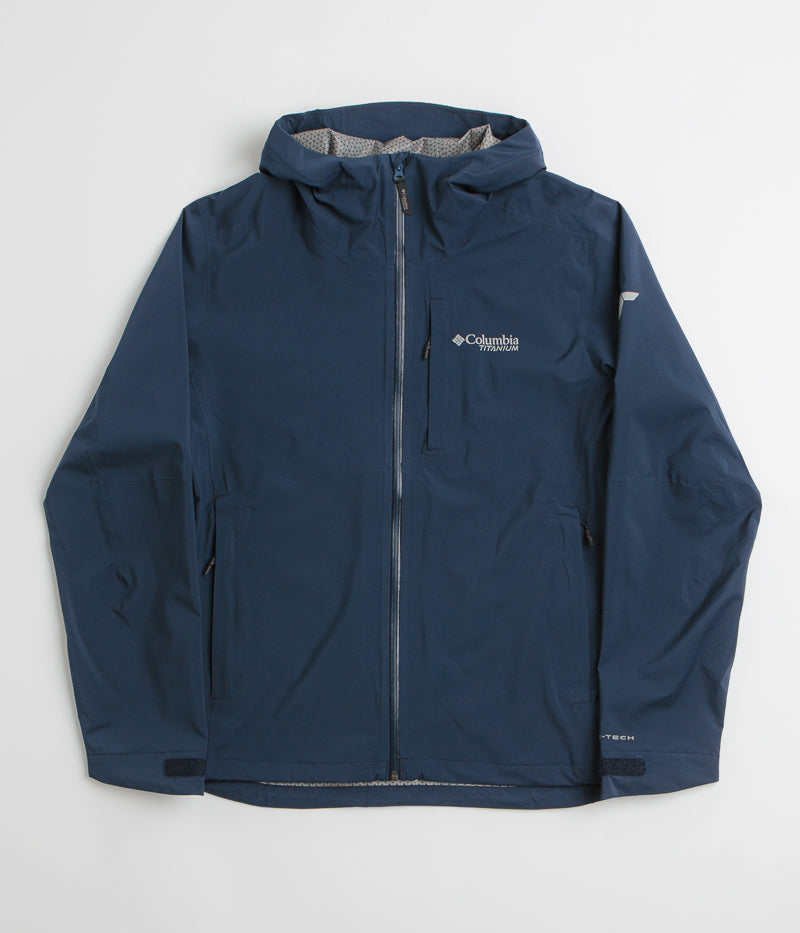 Columbia Ampli-Dry II Shell Jacket in Collegiate Navy