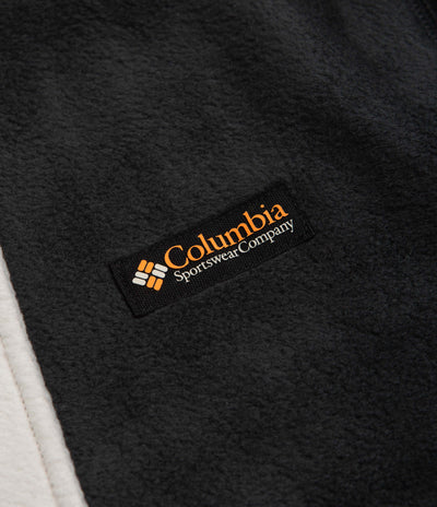Columbia Back Bowl Full Zip Fleece - Black / Dark Stone