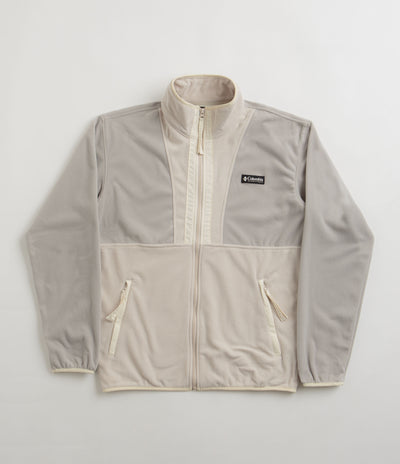 Columbia Back Bowl Lightweight Fleece in Flint Grey and Dark Stone / Chalk