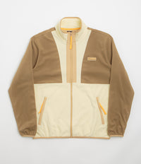 Columbia Backbowl II Lightweight Full Zip Fleece in Delta and Lemon Wash