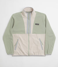 Columbia Backbowl II Lightweight Full Zip Fleece in Safari and Dark Stone