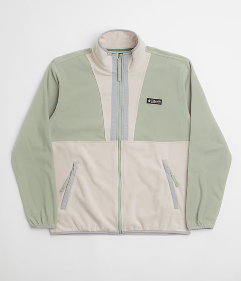 Columbia Backbowl II Lightweight Full Zip Fleece - Safari / Dark Stone