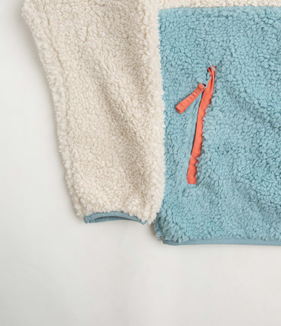 Columbia Backbowl Sherpa Hoodie - Dark Stone / Stone Blue