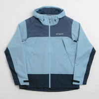 Columbia Boulder Falls Jacket in Ripple Blue and Dark Mountain / Collegiate Navy thumbnail