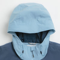 Columbia Boulder Falls Jacket in Ripple Blue and Dark Mountain / Collegiate Navy thumbnail