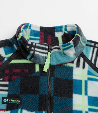 Columbia Bugaboo 1986 Liner Jacket - Teal Plaidpatch / Black