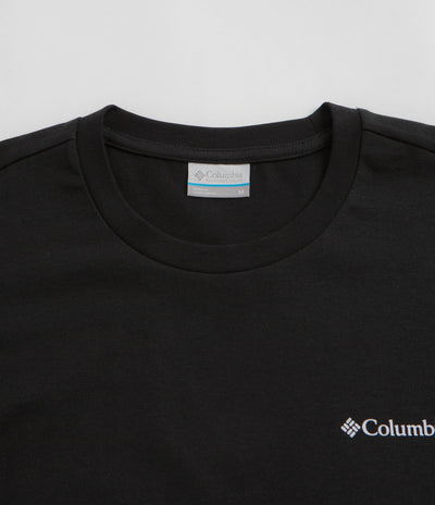 Columbia Burnt Lake Graphic T-Shirt - Black / Branded Jumble