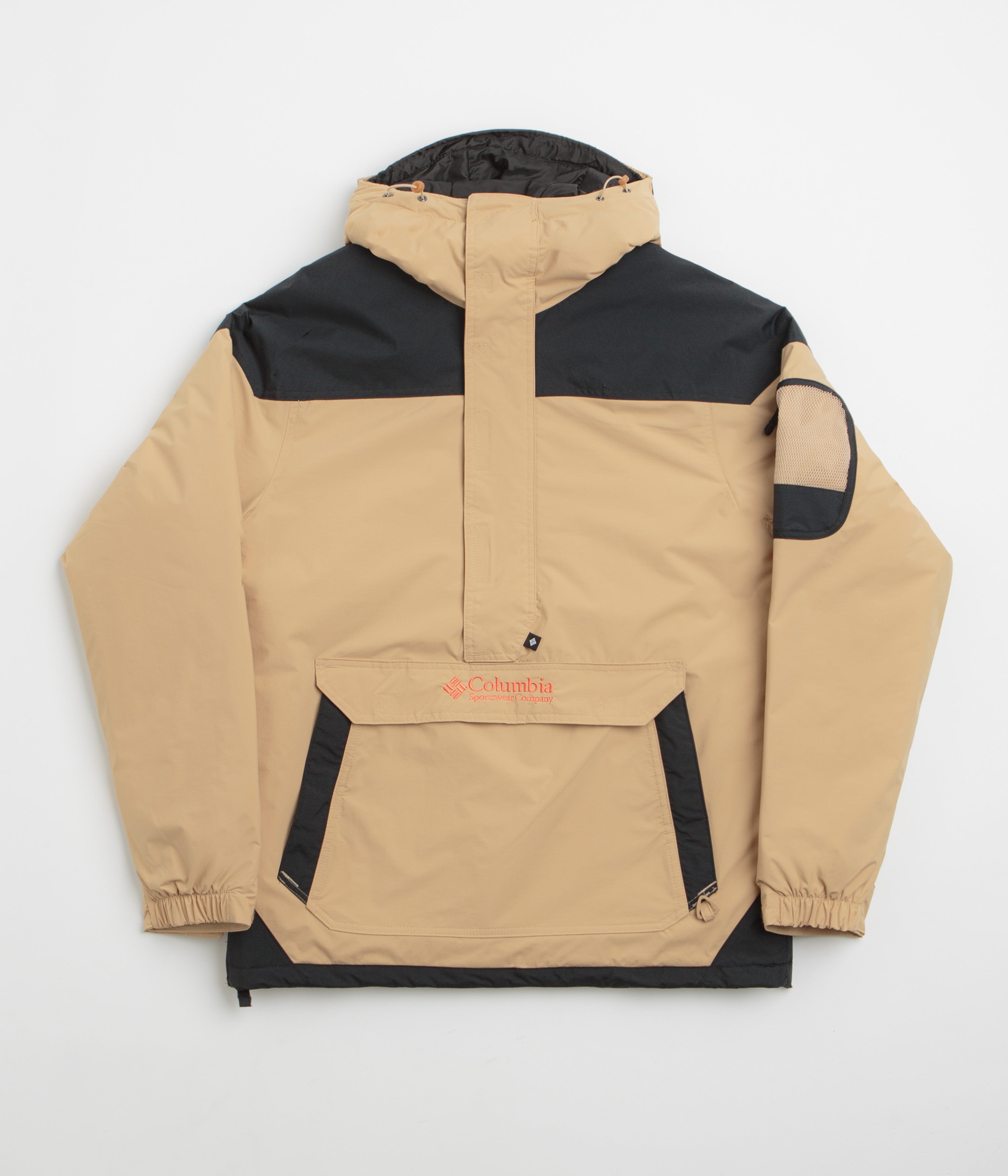 Columbia Challenger II Insulated Pullover Jacket in Canoe and Black