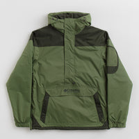 Columbia Challenger II Insulated Pullover Jacket in Canteen and Greenscape thumbnail