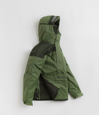 Columbia Challenger II Insulated Pullover Jacket in Canteen and Greenscape