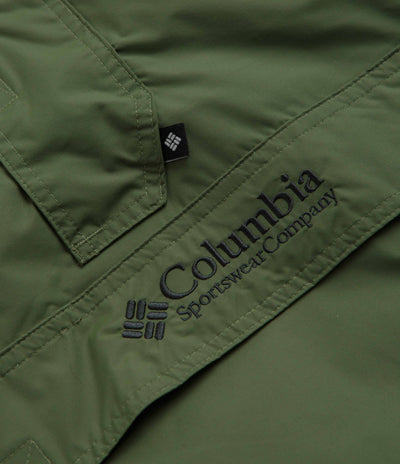 Columbia Challenger II Insulated Pullover Jacket in Canteen and Greenscape