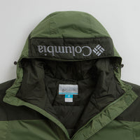 Columbia Challenger II Insulated Pullover Jacket in Canteen and Greenscape thumbnail