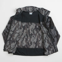 Columbia Challenger II Printed Windbreaker Jacket in Black Treebark and Black thumbnail