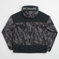 Columbia Challenger II Printed Windbreaker Jacket in Black Treebark and Black thumbnail