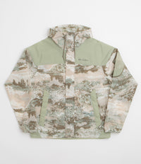 Columbia Challenger II Printed Windbreaker Jacket in Safari Fieldaze and Safari