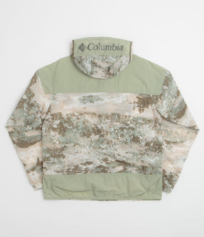 Columbia Challenger II Printed Windbreaker Jacket - Safari Fieldaze / Safari