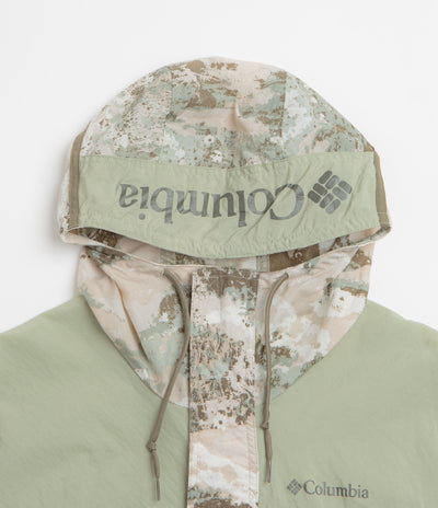 Columbia Challenger II Printed Windbreaker Jacket - Safari Fieldaze / Safari