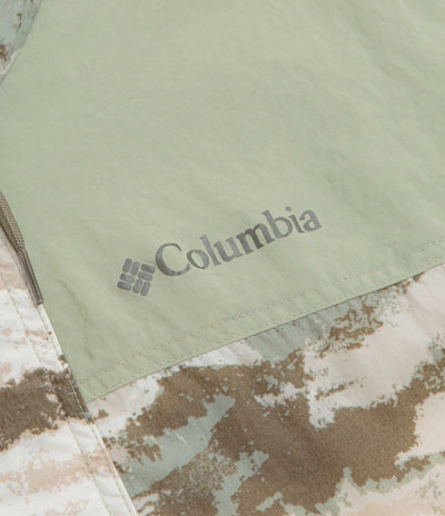 Columbia Challenger II Printed Windbreaker Jacket - Safari Fieldaze / Safari