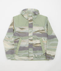 Columbia Challenger II Novelty Windbreaker Jacket in Safari Rogue Valley and Safari