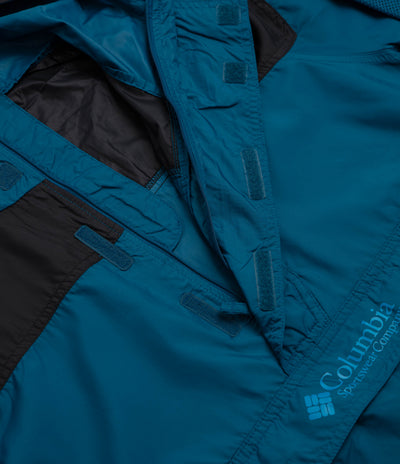 Columbia Challenger II Windbreaker Jacket - Phoenix Blue / Black