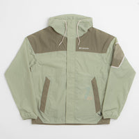 Columbia Challenger II Windbreaker Jacket in Safari and Stone Green thumbnail