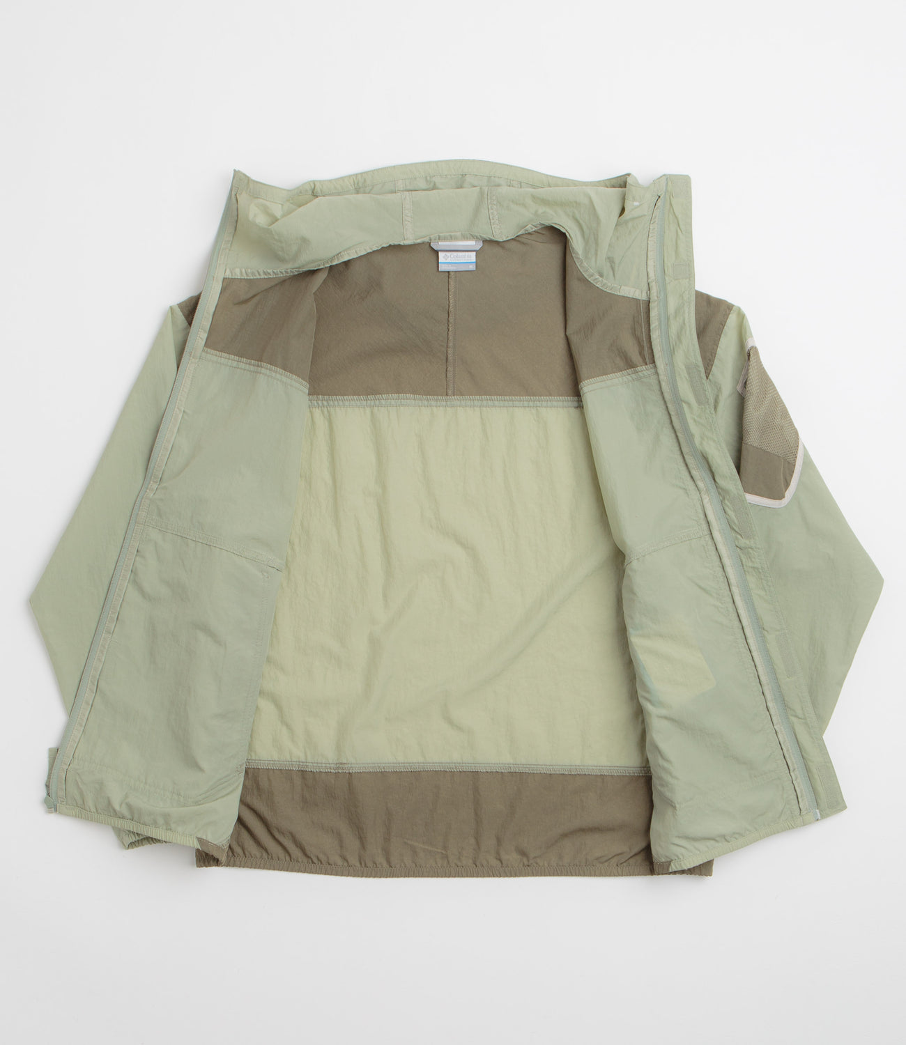 Columbia Challenger II Windbreaker Jacket - Safari / Stone Green