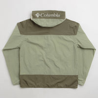 Columbia Challenger II Windbreaker Jacket in Safari and Stone Green thumbnail