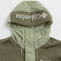 Columbia Challenger II Windbreaker Jacket in Safari and Stone Green thumbnail
