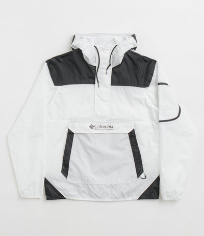 Columbia Challenger II Windbreaker Jacket - White / Black / White