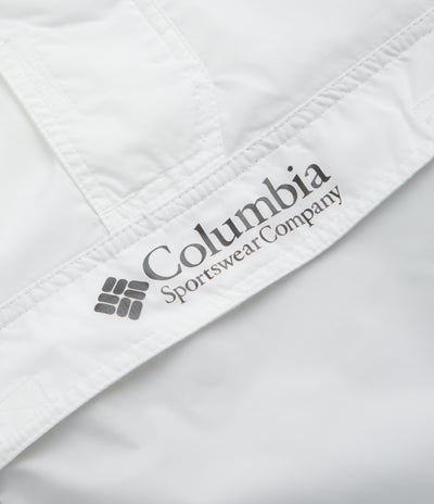 Columbia Challenger II Windbreaker Jacket - White / Black / White