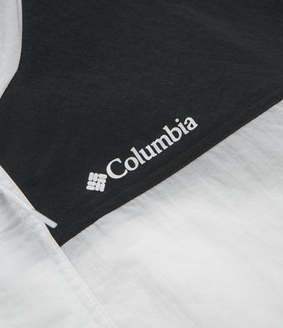 Columbia Challenger II Windbreaker Jacket - White / Black