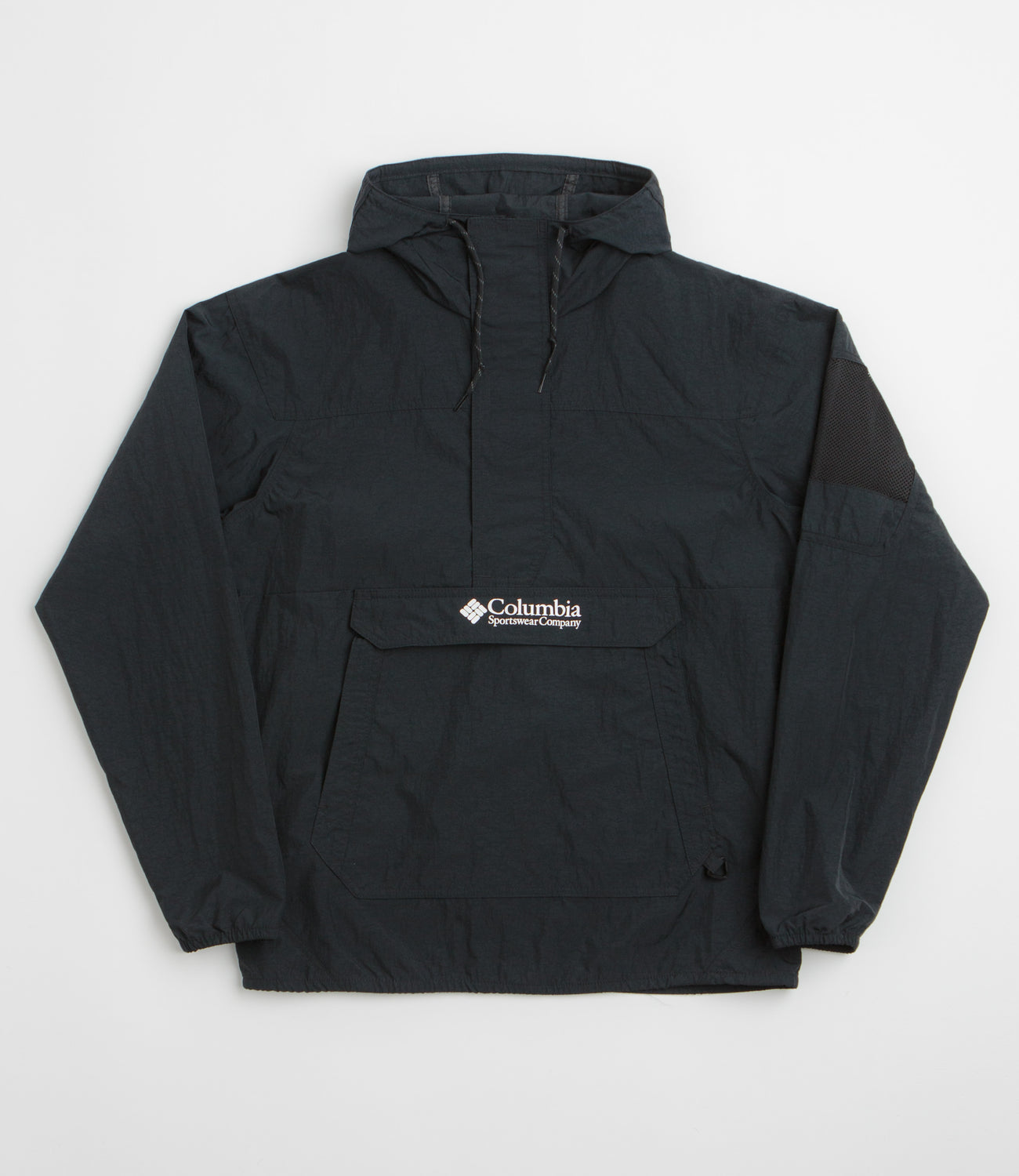 Columbia Challenger Windbreaker Anorak - Black | Flatspot