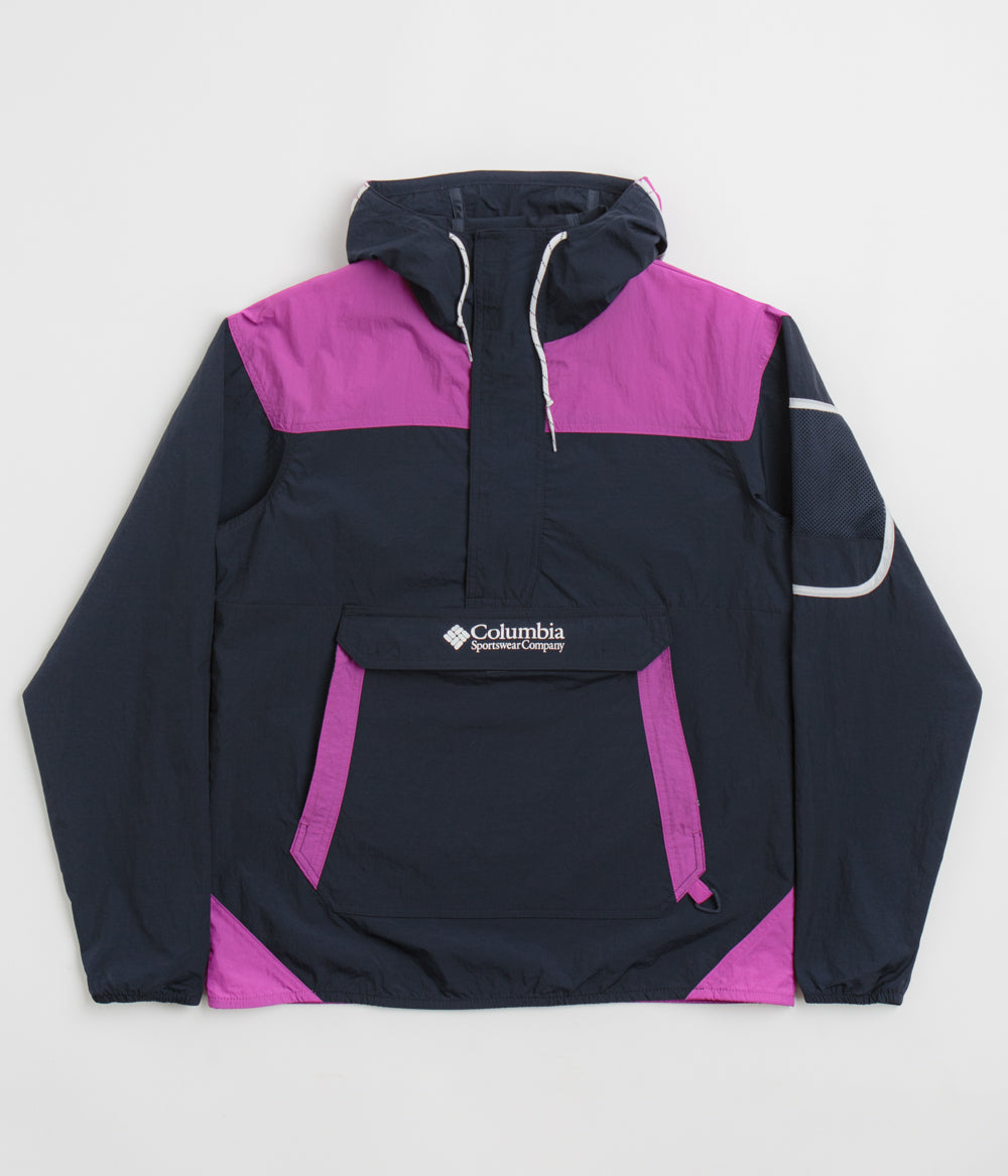 Columbia Challenger Windbreaker Anorak - Black | Flatspot