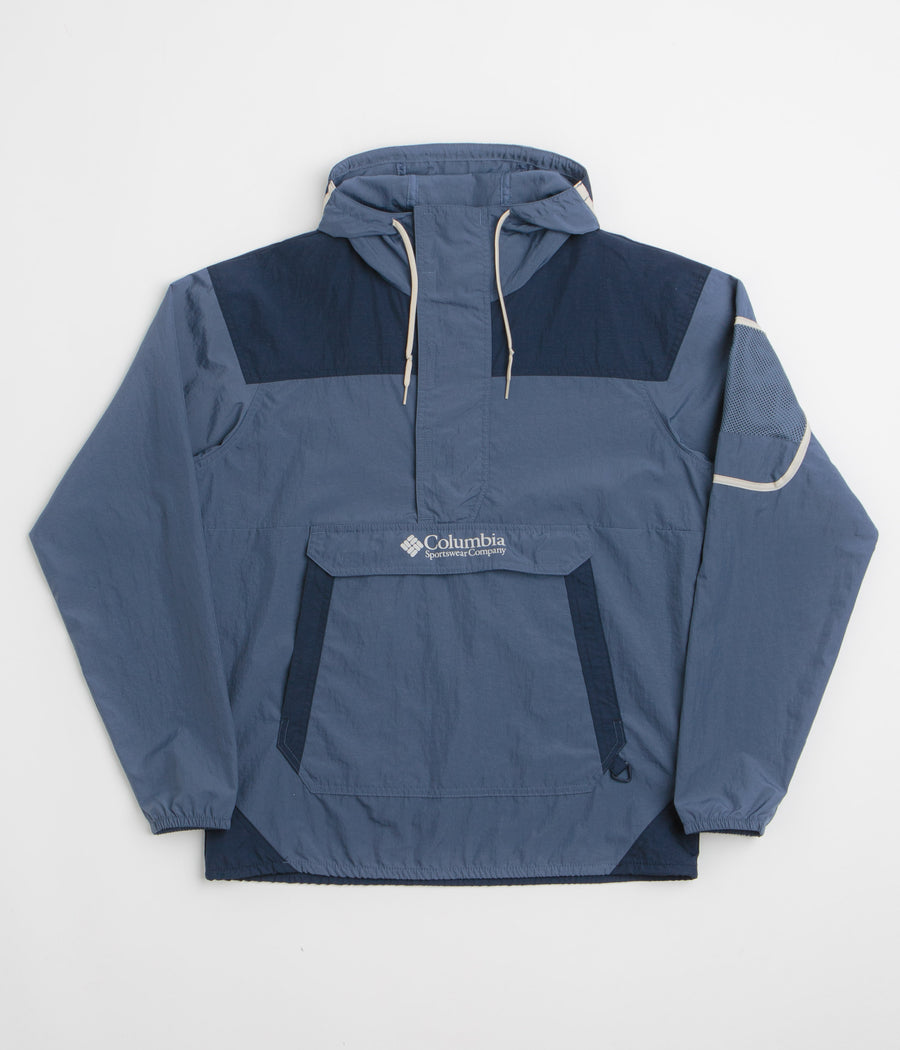 Columbia Challenger Windbreaker Anorak - Dark Mountain / Collegiate Navy