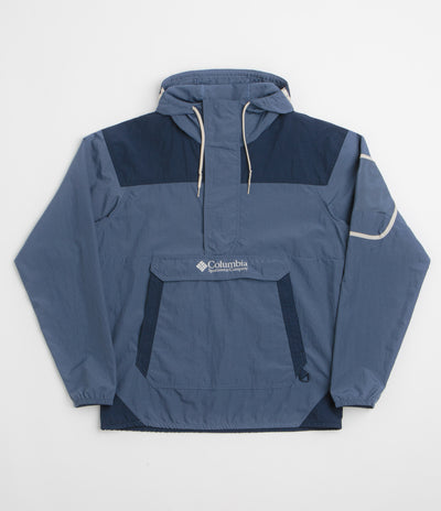Columbia Challenger Windbreaker Anorak - Dark Mountain / Collegiate Navy