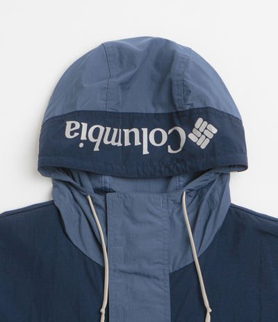 Columbia Challenger Windbreaker Anorak - Dark Mountain / Collegiate Navy