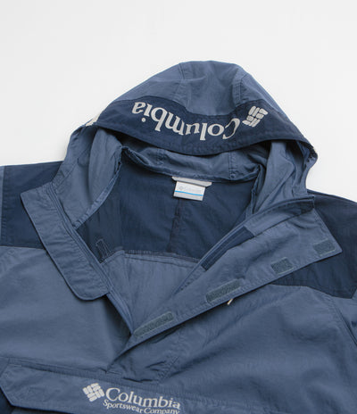 Columbia Challenger Windbreaker Anorak - Dark Mountain / Collegiate Navy