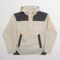 Columbia Challenger Windbreaker Anorak in Dark Stone and Shark thumbnail