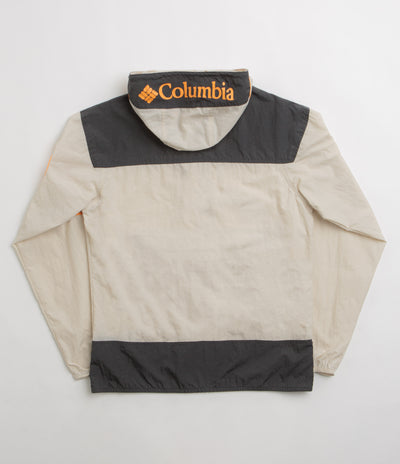 Columbia Challenger Windbreaker Anorak in Dark Stone and Shark