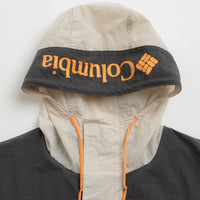 Columbia Challenger Windbreaker Anorak in Dark Stone and Shark thumbnail