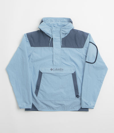 Columbia Challenger Windbreaker Anorak - Ripple Blue / Dark Mountain