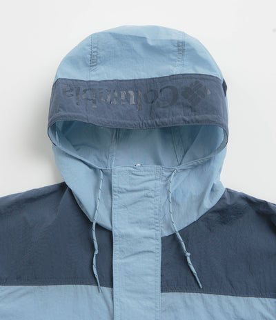 Columbia Challenger Windbreaker Anorak - Ripple Blue / Dark Mountain