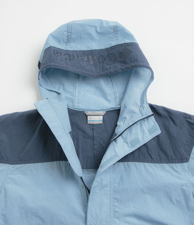 Columbia Challenger Windbreaker Anorak - Ripple Blue / Dark Mountain