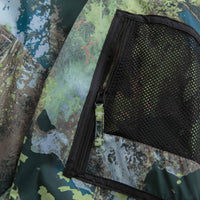 Columbia Challenger Windbreaker Jacket in Napa Green Chasing Falls Print and Black thumbnail