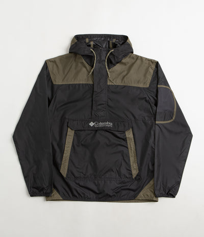 Columbia Challenger Windbreaker Jacket - Shark / Stone Green