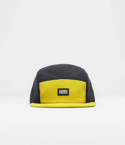 Columbia Creek Side 5 Panel Cap in Antique Moss and Black / Wavy Columbia