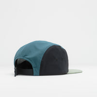 Columbia Creek Side 5 Panel Cap - Safari / Black / 3 Little Icons thumbnail